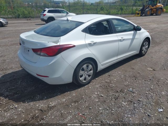 5NPDH4AE2GH756485 Hyundai ELANTRA SE