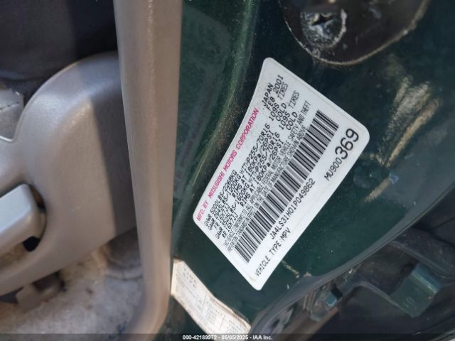 2001 MITSUBISHI MONTERO SPORT JA4LS31H01P049862 Photo 8