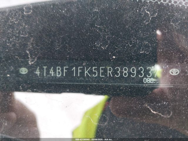 4T4BF1FK5ER389337 Toyota CAMRY L