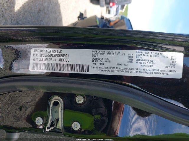 RAM 2023 2023 3C6UR5DL3PG635901 Image 9
