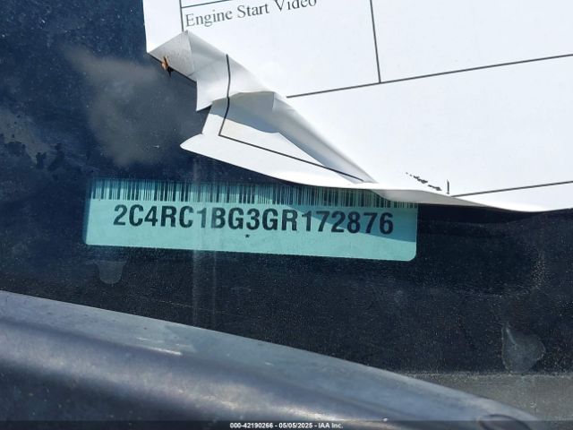 2C4RC1BG3GR172876 Chrysler Town & Country Touring