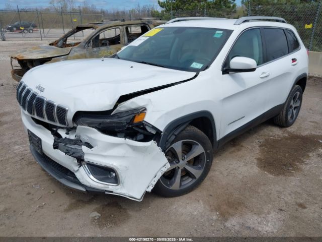 1C4PJLDB1KD387310 Jeep Cherokee Limited Fwd