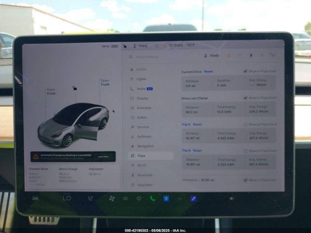 5YJ3E1EA5JF024335 Tesla Model 3 Long Range/mid Range