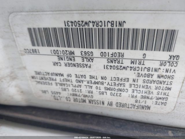 JN1BJ1CR4JW250431 Nissan 2018