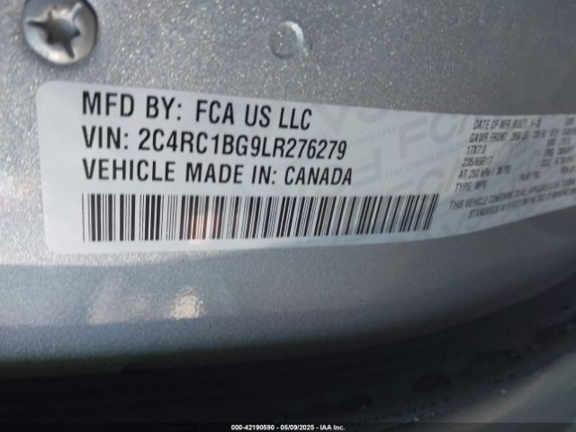 2020 CHRYSLER PACIFICA 2C4RC1BG9LR276279 Photo 8