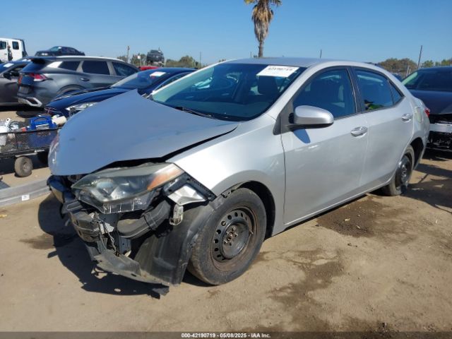 5YFBURHE6EP001765 Toyota Corolla Le Plus