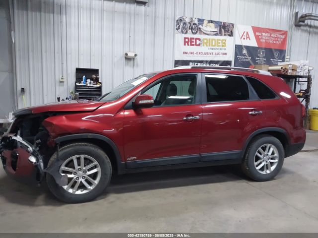 5XYKTCA65FG631995 KIA SORENTO LX