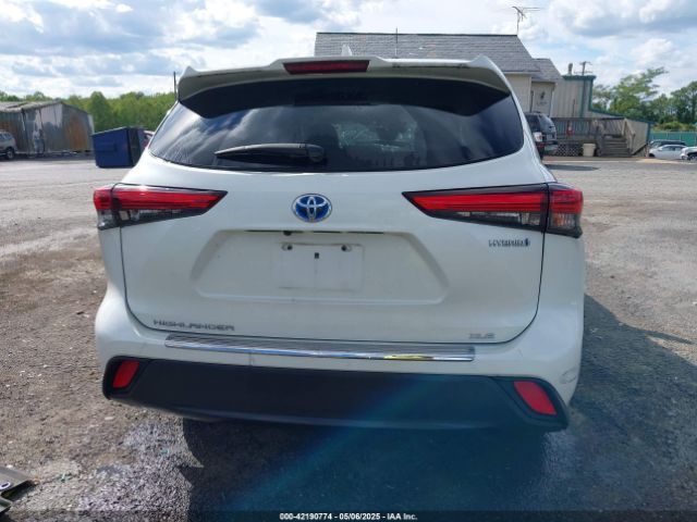 5TDHBRCH3LS510590 Toyota Highlander Hybrid Xle