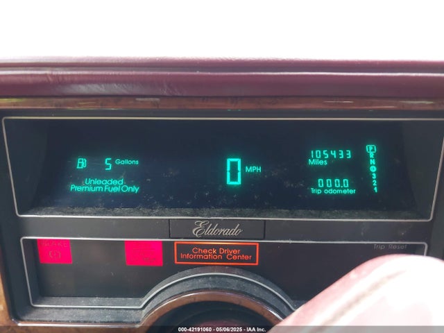 1990 CADILLAC ELDORADO 1G6EL1333LU608572 Photo 6