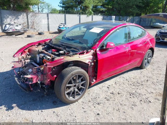 2021 TESLA MODEL 3 5YJ3E1EA8MF842663 Photo 1