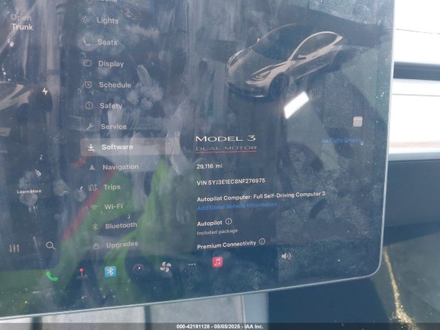 2022 TESLA MODEL 3 5YJ3E1EC8NF276975 Photo 6