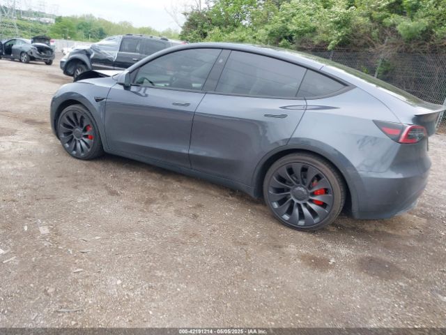 2023 TESLA MODEL Y 7SAYGDEF1PF838247 Photo 2