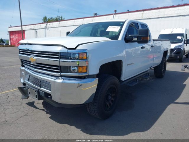 1GC2KUEG6JZ278107 Chevrolet Silverado 2500hd Wt