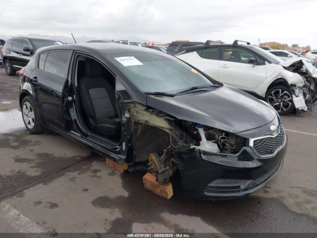KNAFK5A88G5593218 KIA FORTE LX