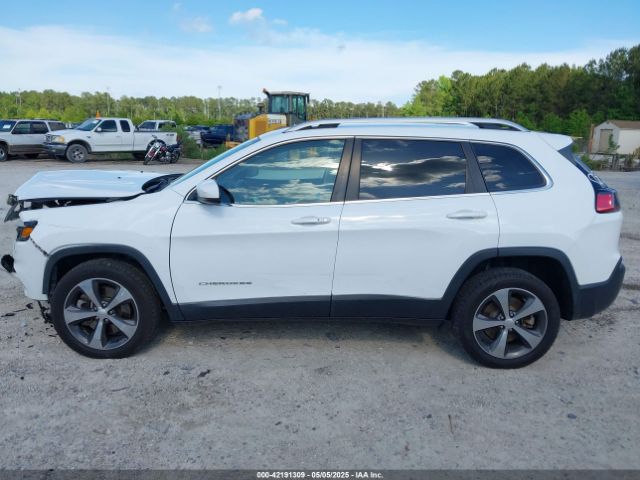 1C4PJLDX1KD302882 Jeep Cherokee Limited Fwd
