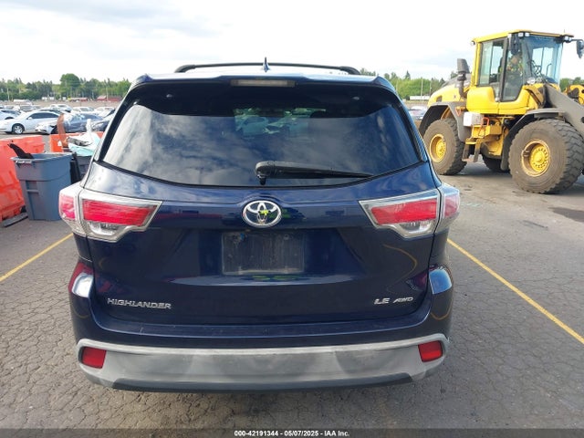 Toyota Highlander Le Plus V6 2016 5TDBKRFH3GS347205 Image 16