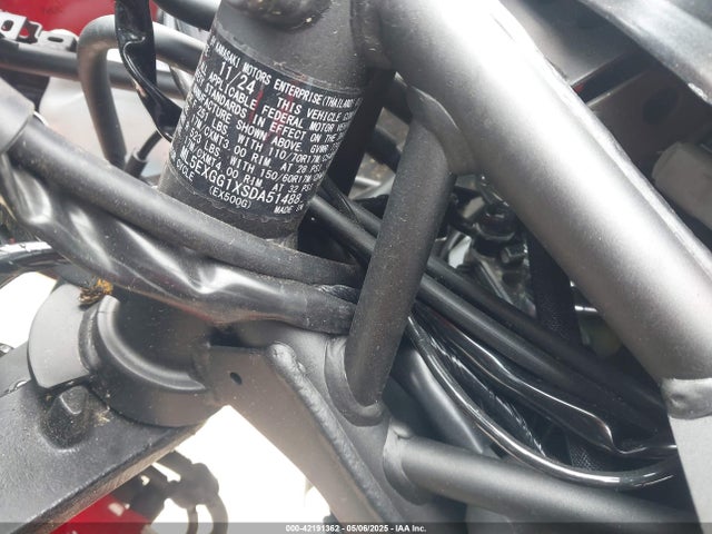 ML5EXGG1XSDA51488 Kawasaki Ninja 500