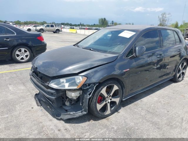 3VW4T7AU0FM043274 Volkswagen Golf Gti 2.0t S 4-door