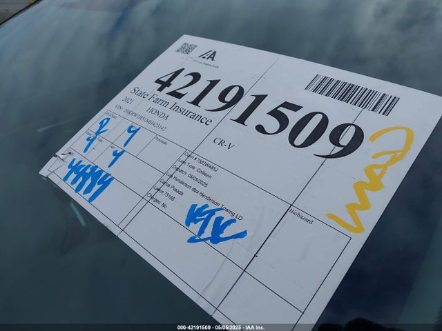 2HKRW1H51MH423142 Honda l15be