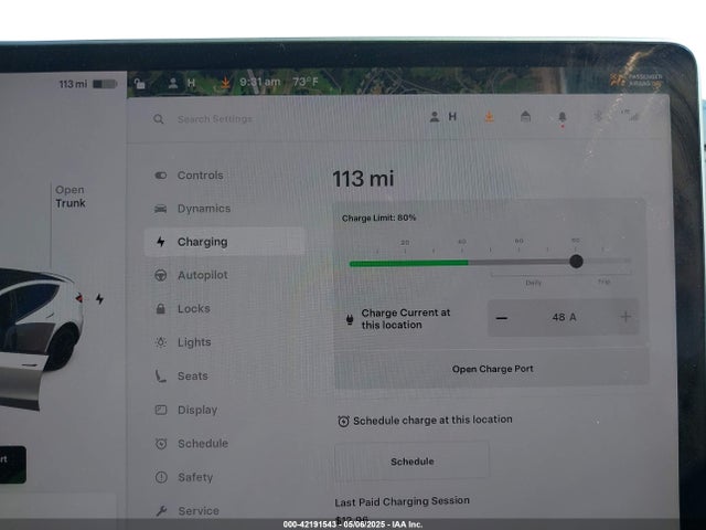 7SAYGDEF8NF320293 Tesla 2022