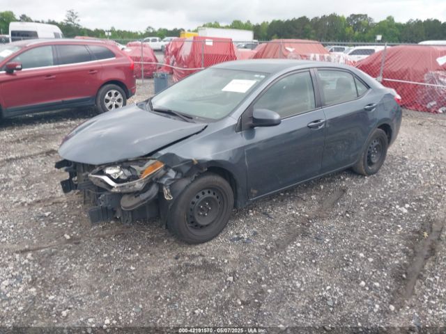 2T1BURHEXGC697470 Toyota COROLLA LE