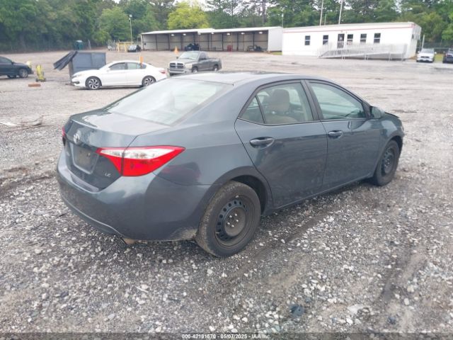 2T1BURHEXGC697470 Toyota COROLLA LE
