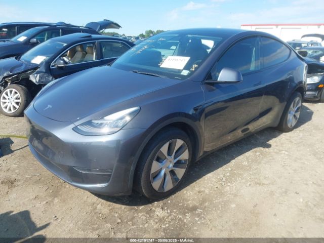 2021 TESLA MODEL Y 5YJYGDEE1MF077350 Photo 1
