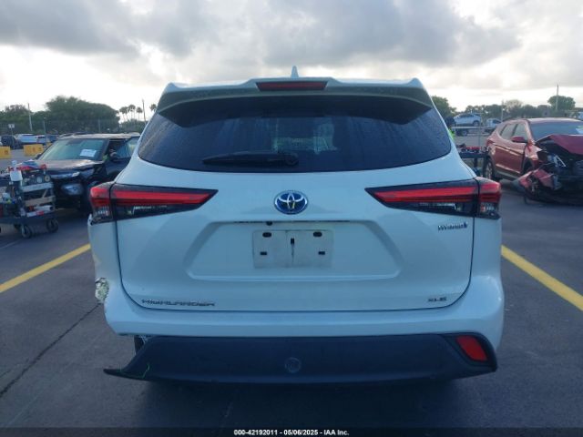5TDGARAH3MS506073 Toyota Highlander Hybrid Xle
