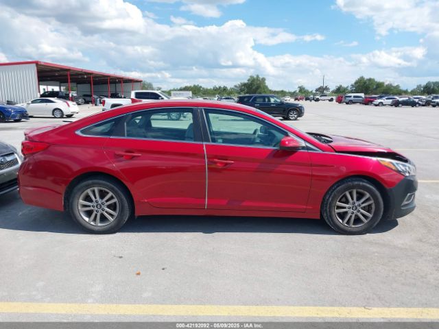 5NPE24AFXHH530081 Hyundai Sonata