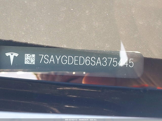2025 TESLA MODEL Y 7SAYGDED6SA375445 Photo 8
