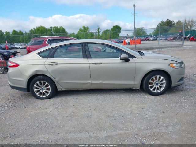 3FA6P0G72FR125816 Ford FUSION S