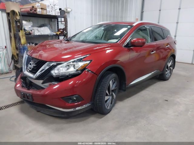 5N1AZ2MH3GN110894 Nissan Murano Platinum