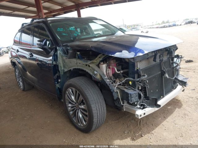 5TDFARAH8MS005739 Toyota Highlander Hybrid Platinum