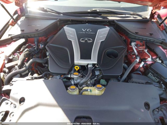 JN1FV7AP9HM850474 Infiniti Q50 3.0t Red Sport 400