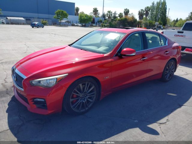 JN1FV7AP9HM850474 Infiniti Q50 3.0t Red Sport 400