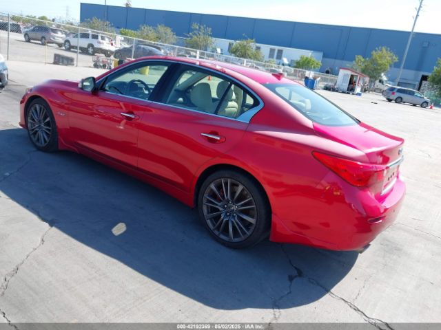 JN1FV7AP9HM850474 Infiniti Q50 3.0t Red Sport 400