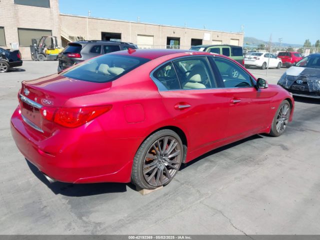 JN1FV7AP9HM850474 Infiniti Q50 3.0t Red Sport 400