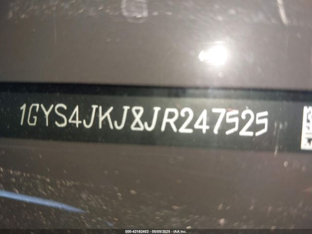 1GYS4JKJ8JR247525 Cadillac Escalade Esv Premium Luxury
