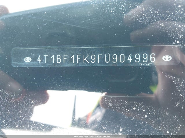 4T1BF1FK9FU904996 Toyota CAMRY SE