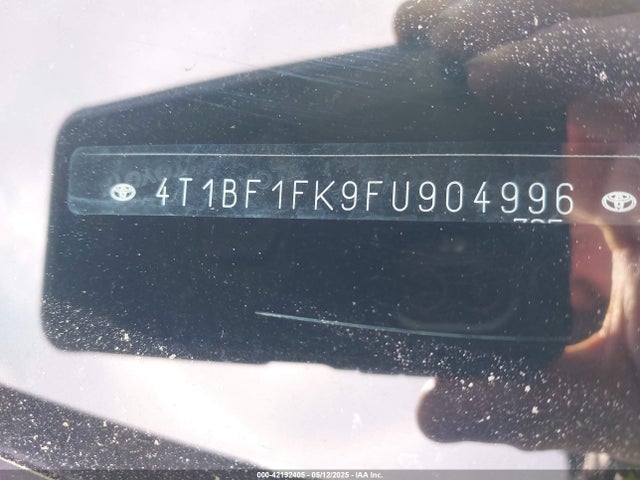 4T1BF1FK9FU904996 Toyota CAMRY SE