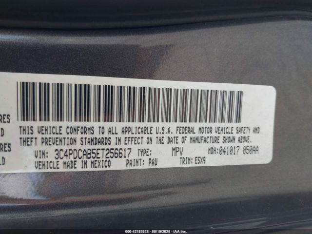 3C4PDCAB5ET256617 Dodge Journey American Value Pkg