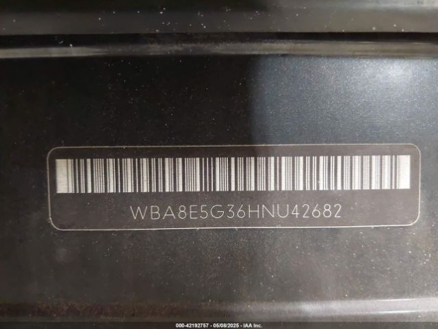 WBA8E5G36HNU42682 BMW 320i Xdrive