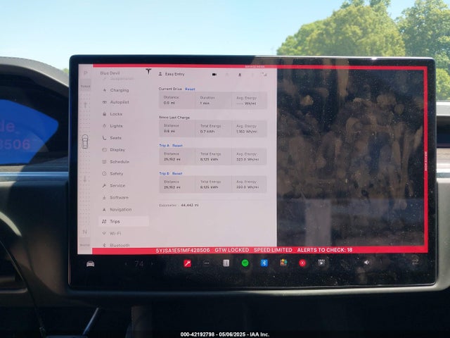 2021 TESLA MODEL S 5YJSA1E51MF428506 Photo 6