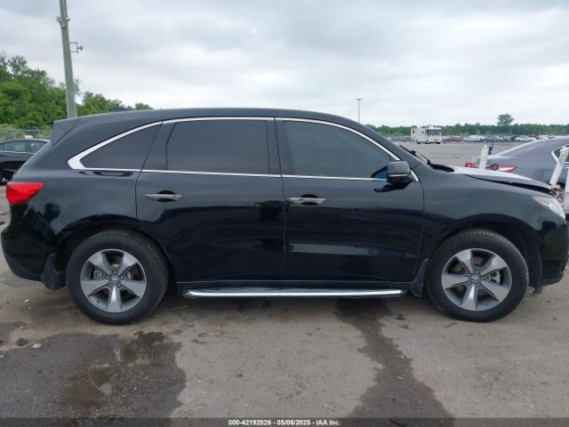 5FRYD3H29GB017274 Acura Mdx Acurawatch Plus Package