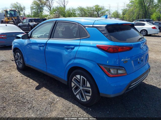 KM8K33AGXNU150593 Hyundai Kona Electric Sel