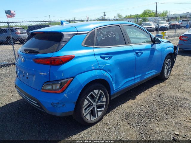 KM8K33AGXNU150593 Hyundai Kona Electric Sel