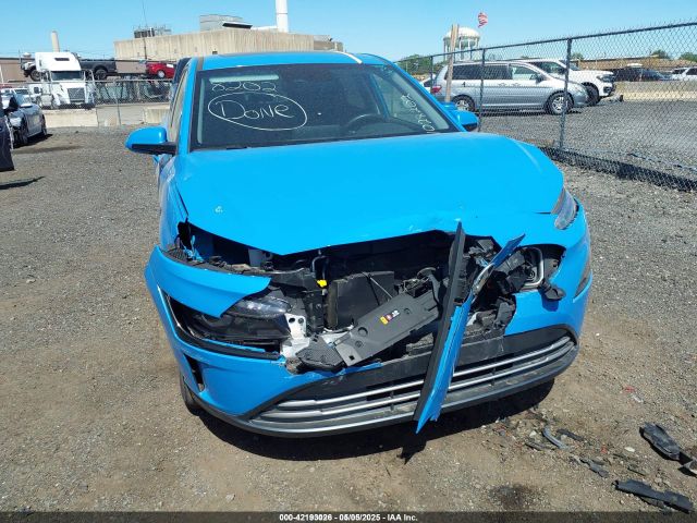 KM8K33AGXNU150593 Hyundai Kona Electric Sel