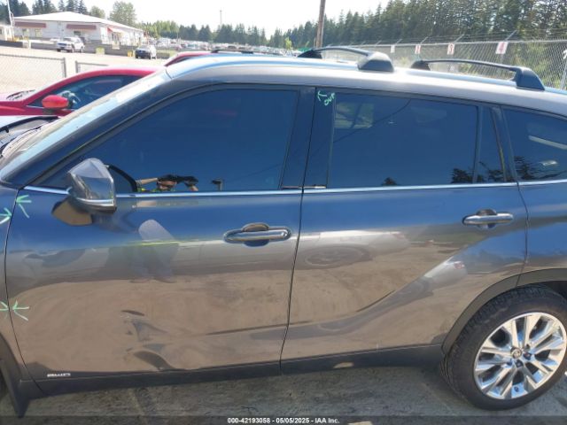 5TDXBRCH1RS612605 Toyota Highlander Hybrid Limited