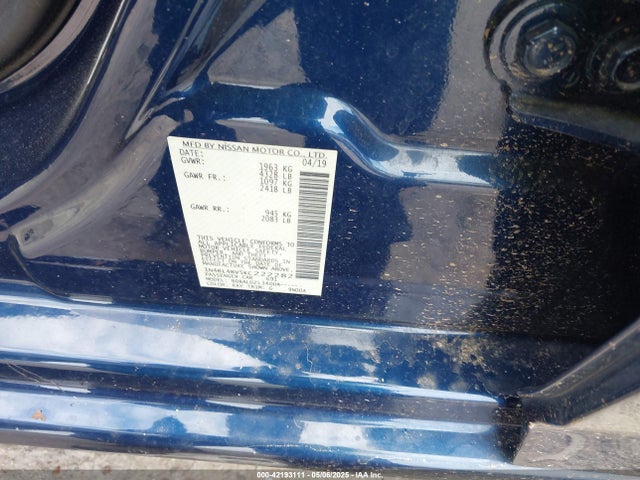 Nissan 2019 2019 1N4BL4BV5KC222282 Image 9