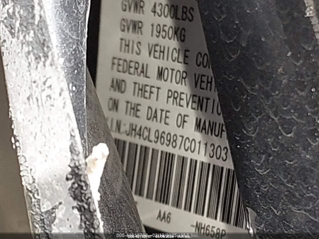 2007 ACURA TSX JH4CL96987C011303 Photo 8